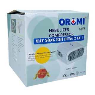 Máy xông khí dung và máy hút mũi 2 trong 1 oromi-c28m