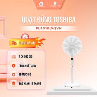 Quạt đứng Toshiba 9 cánh DC inverter F-LSD10(W)VN 30W