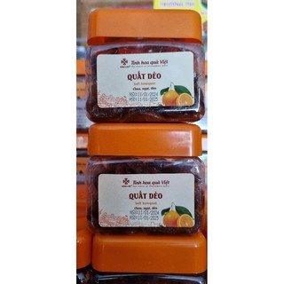 Quất dẻo hồng lam -300gr - chua ,ngọt ,dẻo