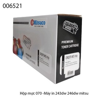Hộp mực Canon 070 - Canon LBP 243dw/246dw mitsuco (Hộp mực không có Chip)
