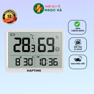 Nhiệt ẩm kế phòng HAPTIME Model YGH5294 kiểm tra nhiệt độ, độ ẩm phòng đa năng tiện dụng