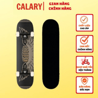 Ván Trượt Skateboard Cougar-Centosy A2 Eagle Chính Hãng,Họa Tiết Cánh Thiên Thần, Gỗ Ép 8 Lớp Cao Cấp