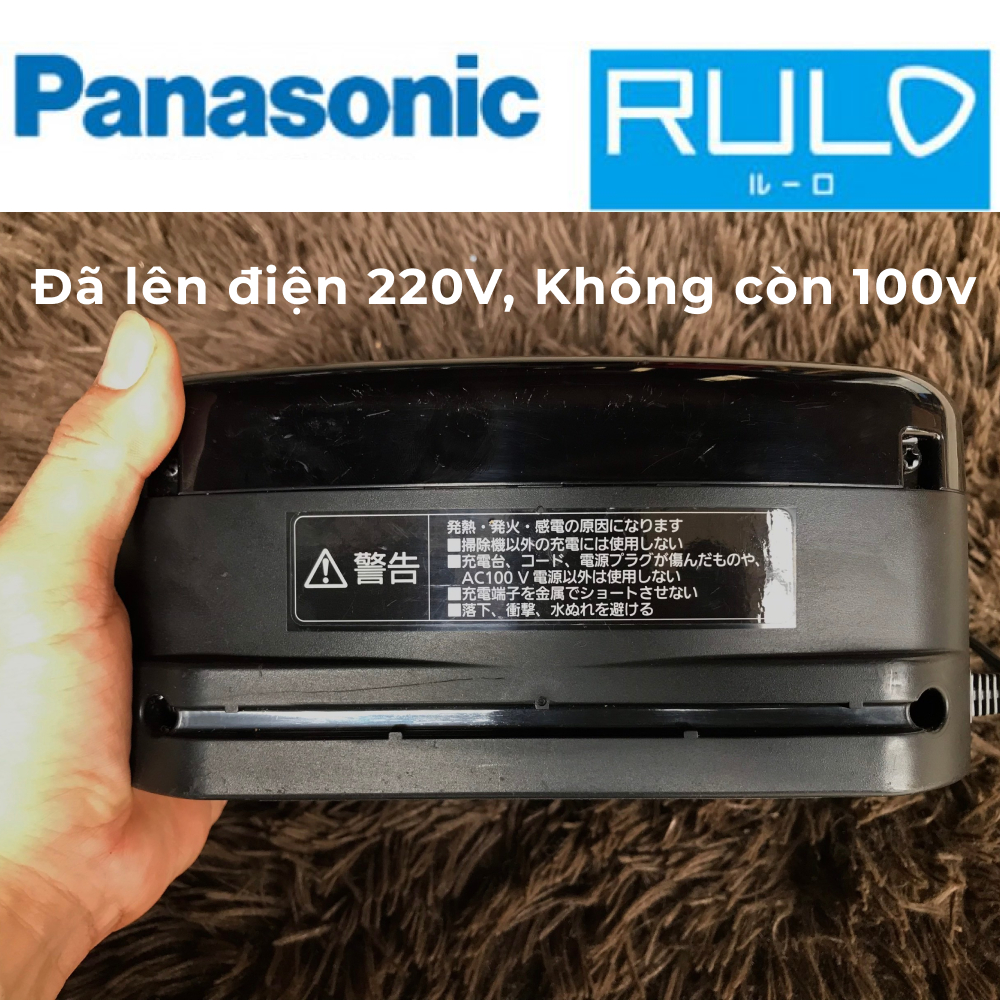 Chính hãng - Trạm / Đế sạc pin cho robot hút bụi Panasonic MC-RS1 TRS1 Rs200 Rs20 ( đã lên điện 220v)