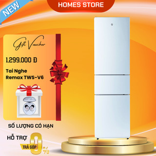 Tủ Lạnh Hai Cánh Xiaomi Mijia 215L | Xiaomi Mijia 185L Siêu Tiết Kiệm Điện - Độ Ồn Thấp, Làm Lạnh Nhanh