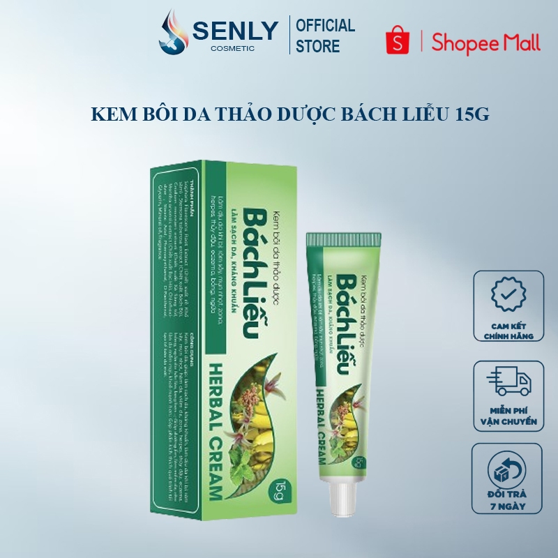 Kem Bôi Da Thảo Dược Bách Liễu SLIMMING CARE - Dùng Cho: Viêm, Nấm, Ngứa, Á S.ừng, Hăm, Mẩn ngứa