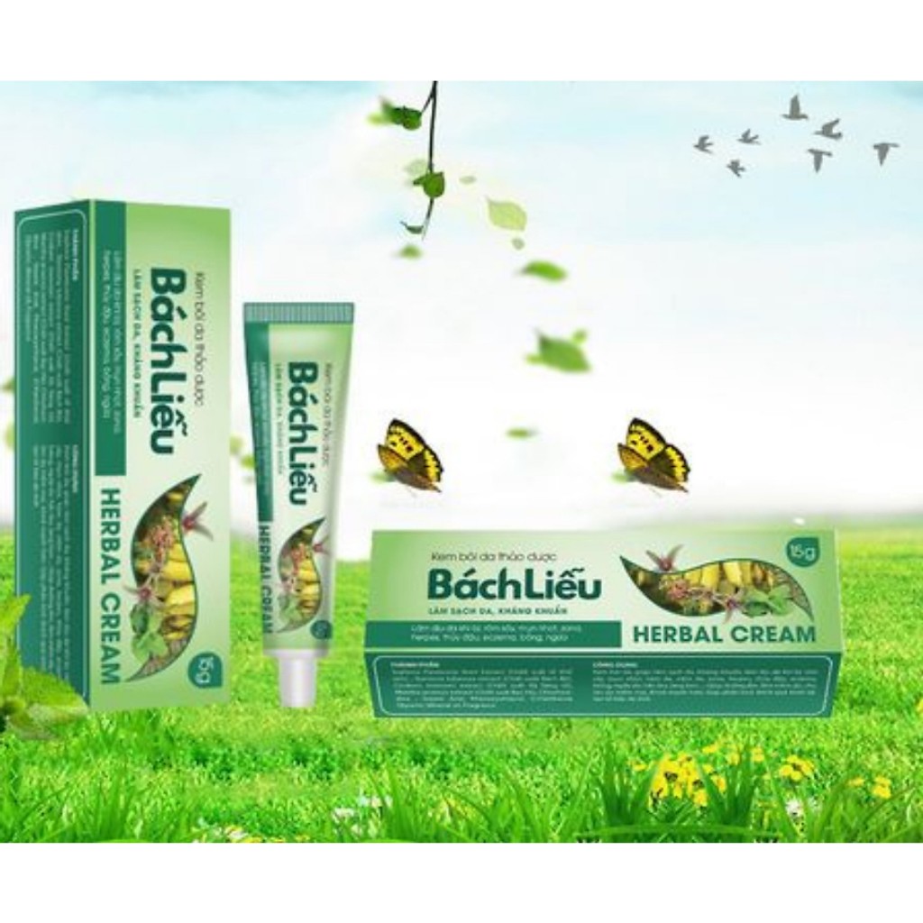 Kem Bôi Da Thảo Dược Bách Liễu SLIMMING CARE - Dùng Cho: Viêm, Nấm, Ngứa, Á S.ừng, Hăm, Mẩn ngứa