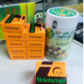 Tảo lợi sữa mekolactagil ngũ cốc combo kích sữa nhanh cho mẹ sau sinh