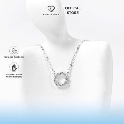 Dây Chuyền Bạc Blue Peach Huyền Thoại Biển Xanh DC6510