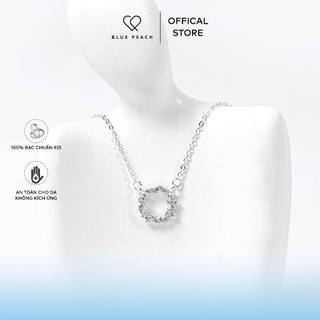 Dây Chuyền Bạc Blue Peach Huyền Thoại Biển Xanh DC6510
