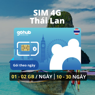 Sim 4g du lịch thái lan - gói dài ngày