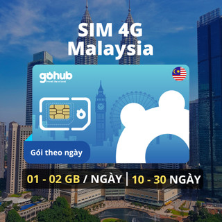 Sim 4g du lịch malaysia - gói dài ngày - tặng kèm que chọc sim