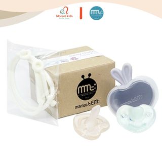 Ti giả silicon cho bé sơ sinh Bunny Chuchu 0-18M, ty giả siêu mềm chỉnh nha Hàn Quốc - Monnie Kids