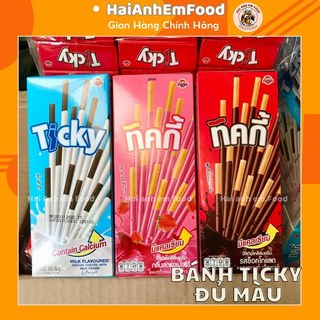 Bánh que ticky socola sữa thái lan |hộp 20g/ 6que|