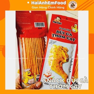Gói snack đùi gà thơm cay hương vị tuổi thơ