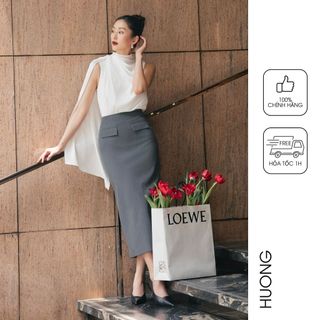  Chân váy midi Chloe Pencil Skirt HUONG BOUTIQUE HBZ512 