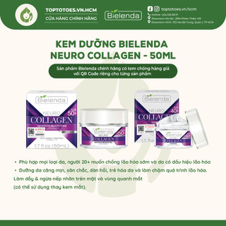 Kem dưỡng Bielenda Neuro Collagen dưỡng ẩm sâu, trẻ hoá, giúp da căng mịn, đàn hồi