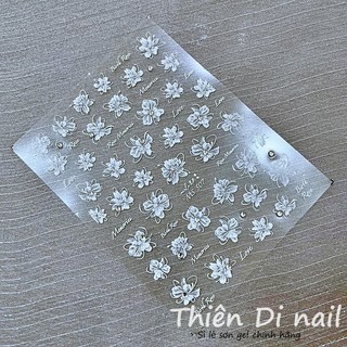Stick 5D dán móng - Stick lụa 5D trang trí móng tay hottrend