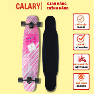 Ván trượt cougar-longboard hpke-04 cao cấp, mặt nhám dành cho người lớn và trẻ em