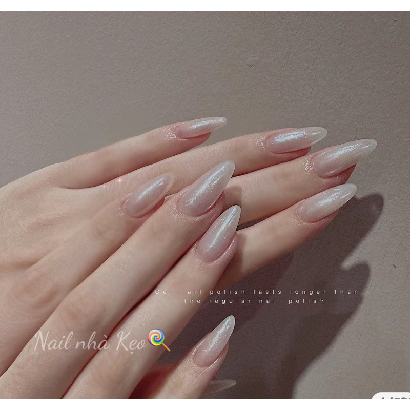 K54-Nailbox thiết kế thủ công Tráng gương ánh trai trơn
