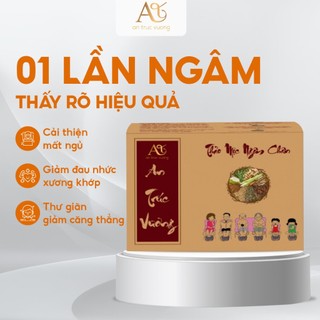 Thảo dược ngâm chân An Trúc Vương hỗ trợ xương khớp, mất ngủ, lạnh tay chân, mất ngủ dạng túi lọc tiện dụng