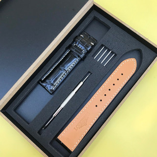 Dây Da Đồng Hồ Handmade da cá sấu Longines [71]