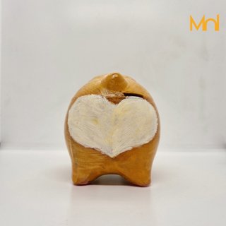 HEO ĐẤT Handmade - CHÓ CORGI (Quà Tặng Độc Đáo)