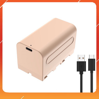 Pin máy ảnh kingma np-f750 kèm cáp sạc type-c