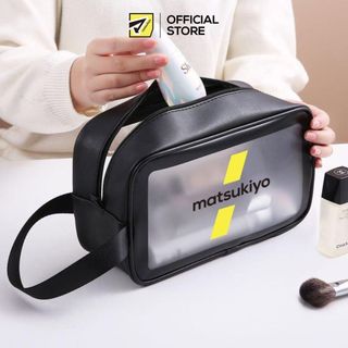 Túi đựng mĩ phẩm matsukiyo chất liệu cao cấp
