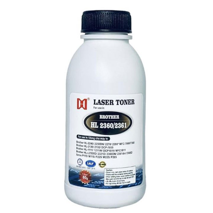 Mực đổ Brother TN 2385, TN 2280, TN2260, TN1010, Xerox P225, P265, P115 series