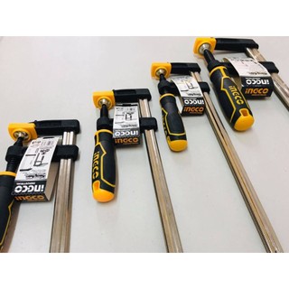 Cảo kẹp gỗ chữ f ingco hfc021201 lực kẹp 450kg dài 300 - 800mm chất liệu thép hợp kim