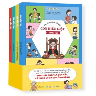 Bộ Sách Con Hiểu Luật Phiên Bản Truyện Tranh