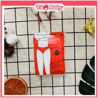 Quần lót giấy cho mẹ sau sinh dùng 1 lần set 5c gói đỏ ql08 táo.baby