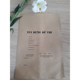 Combo 2 DTH1 Túi Đựng Đề Thi Giấy Cao Cấp