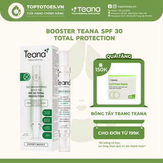 Tinh chất dưỡng Teana Day Brightening Total Protection SPF30 Booster dưỡng da sáng mịn, chống nắng - 20ml