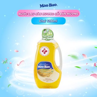 Nước lau sàn Mao Bao chai 1200ml hương gỗ đàn hương