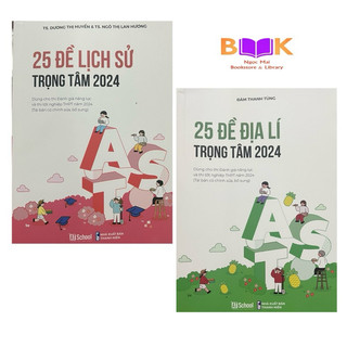 Sách - 25 đề trọng tâm lịch sử và địa lí