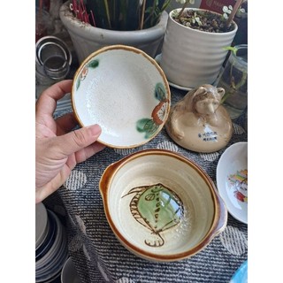 Chén cơm hình trụ gốm sứ nhật 2hand size 11cm
