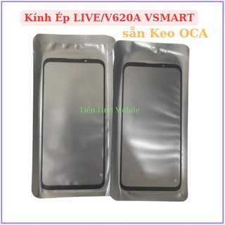Mặt kính vsmart live/v620A ,Keo OCA