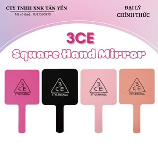 Gương cầm tay 3ce square hand mirror