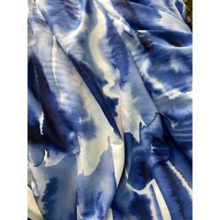 Lụa mỹ ombre dày dặn giãn