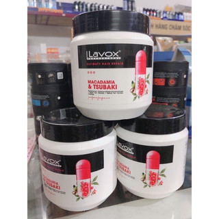 Hấp dầu phục hồi tóc lavox collagen keratin 500ml