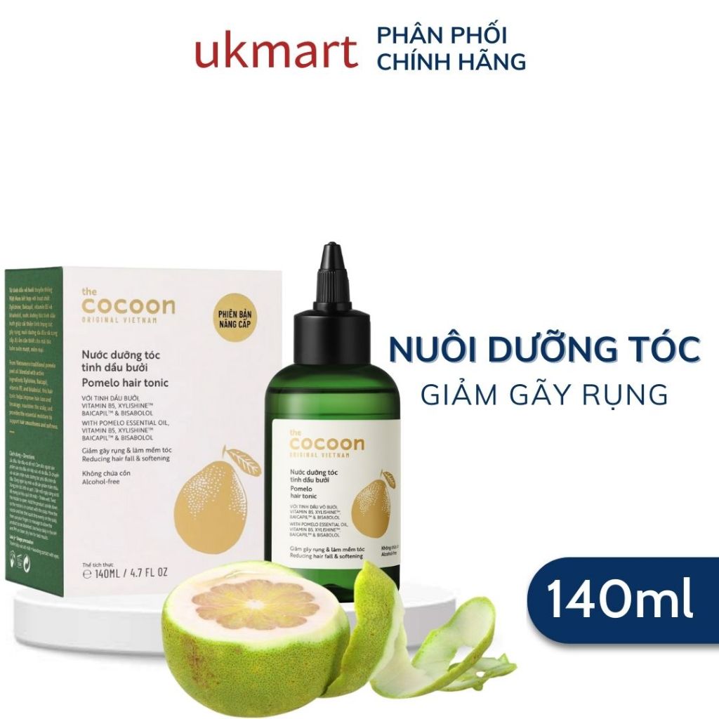 Nước Dưỡng Tóc Tinh Dầu Bưởi Phiên Bản Nâng Cấp 140ml