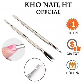 Cây đẩy da chết, sủi đẩy da nail inox cao cấp