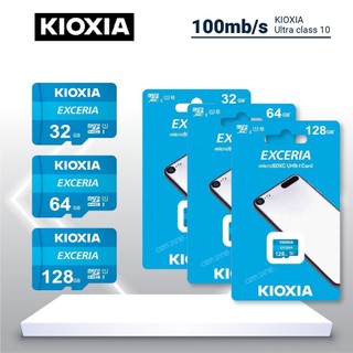  Thẻ nhớ Micro SDHC Exceria Toshiba Kioxia Class 10 Dung Lượng 32 64 128GB Chuyên Dụng Cho Camera - Chính Hãng - BH 2Năm 