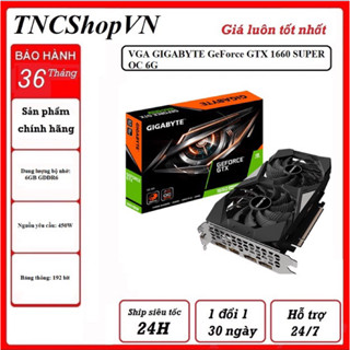VGA GIGABYTE GeForce GTX 1660 SUPER OC 6G