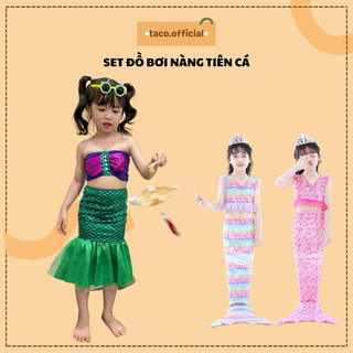 Set đồ bơi nàng tiên cá cho bé gái