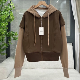  Áo Khoác Cotton Dày Tay Raglan Hott
