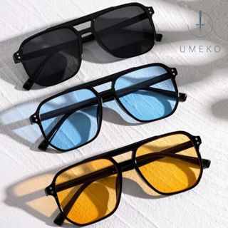 Kính râm nam nữ UMEKO vuông NK42 chống tia UV