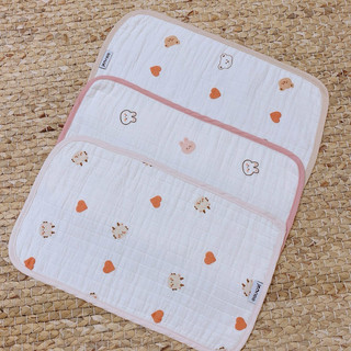 Lót đầu vải xô 3 lớp joonee size 22*38cm mềm mại thấm hút tốt cho bé sơ sinh