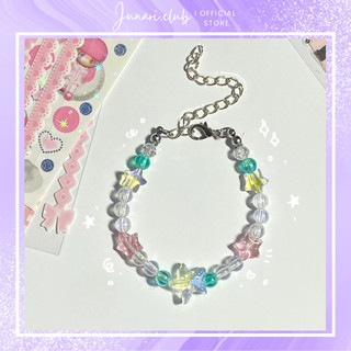 Vòng tay handmade Mermaid Heel bracelet - Vòng tay nàng tiên cá, ngôi sao biển phong cách y2k Junari.club